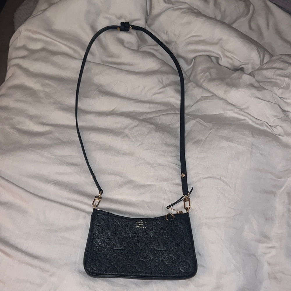 Louis Vuitton Black Easy Pouch on Strap